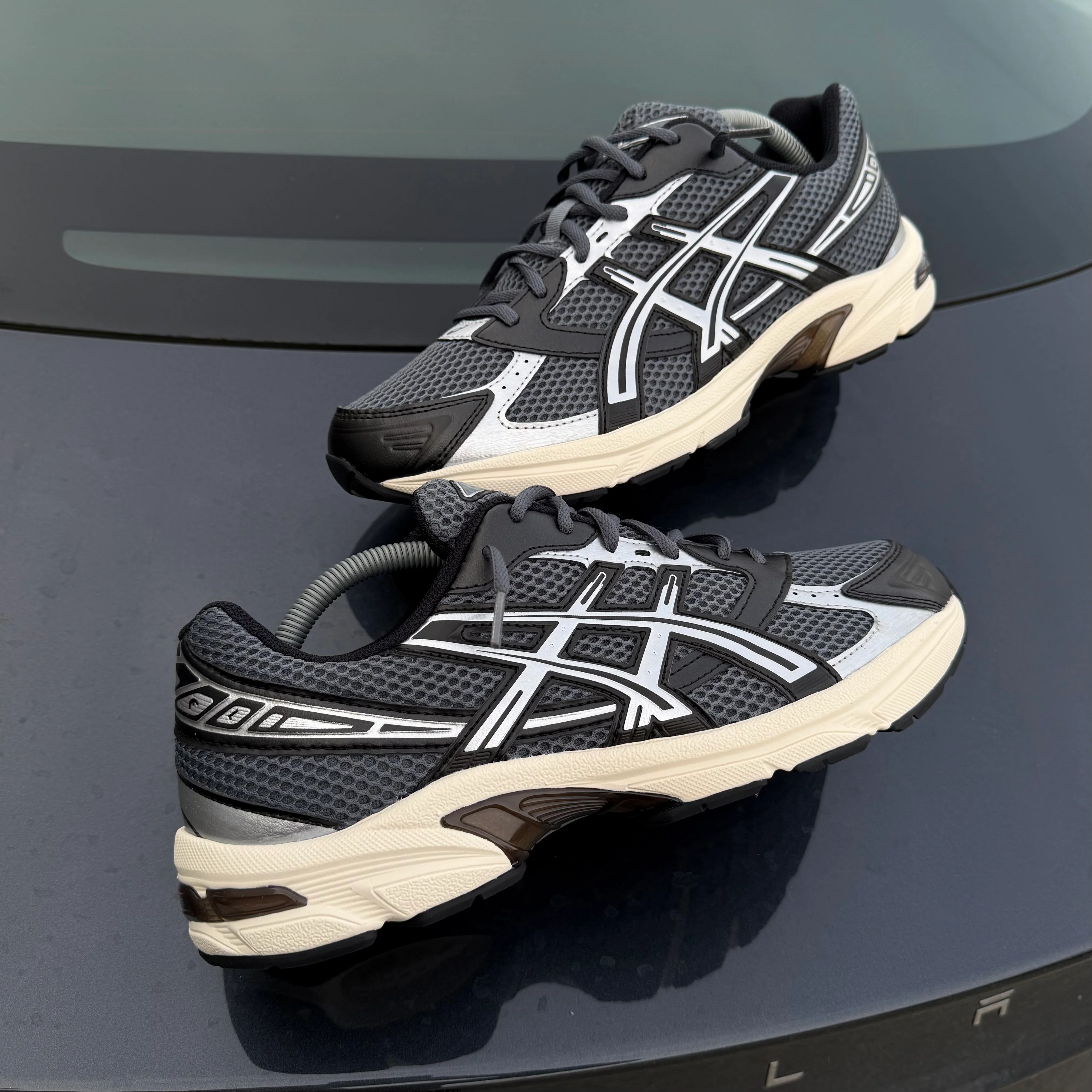 ASICS GEL 1130 TRAINER - STEEL GREY BLACK - Image 2
