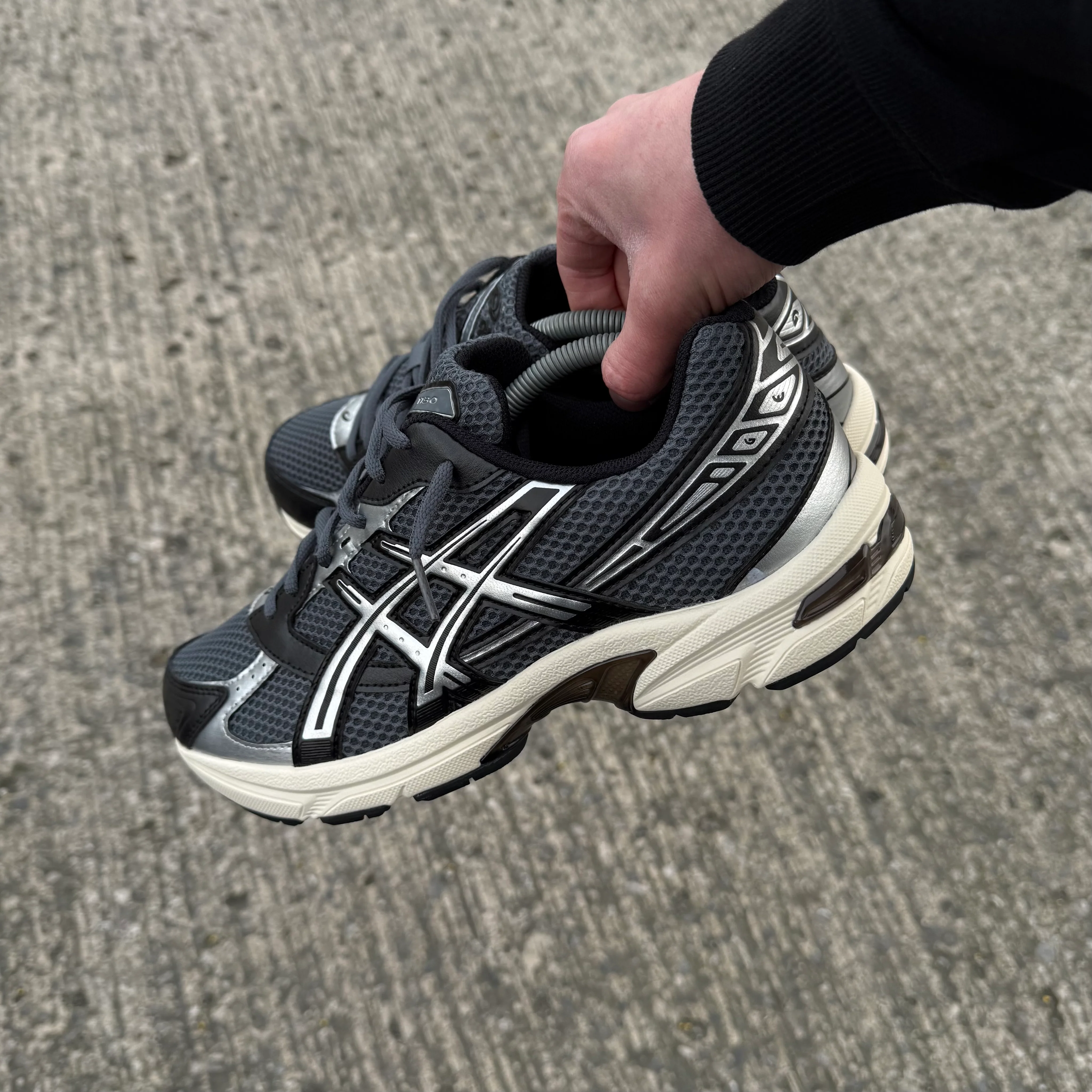 ASICS GEL 1130 TRAINER - STEEL GREY BLACK - Image 4
