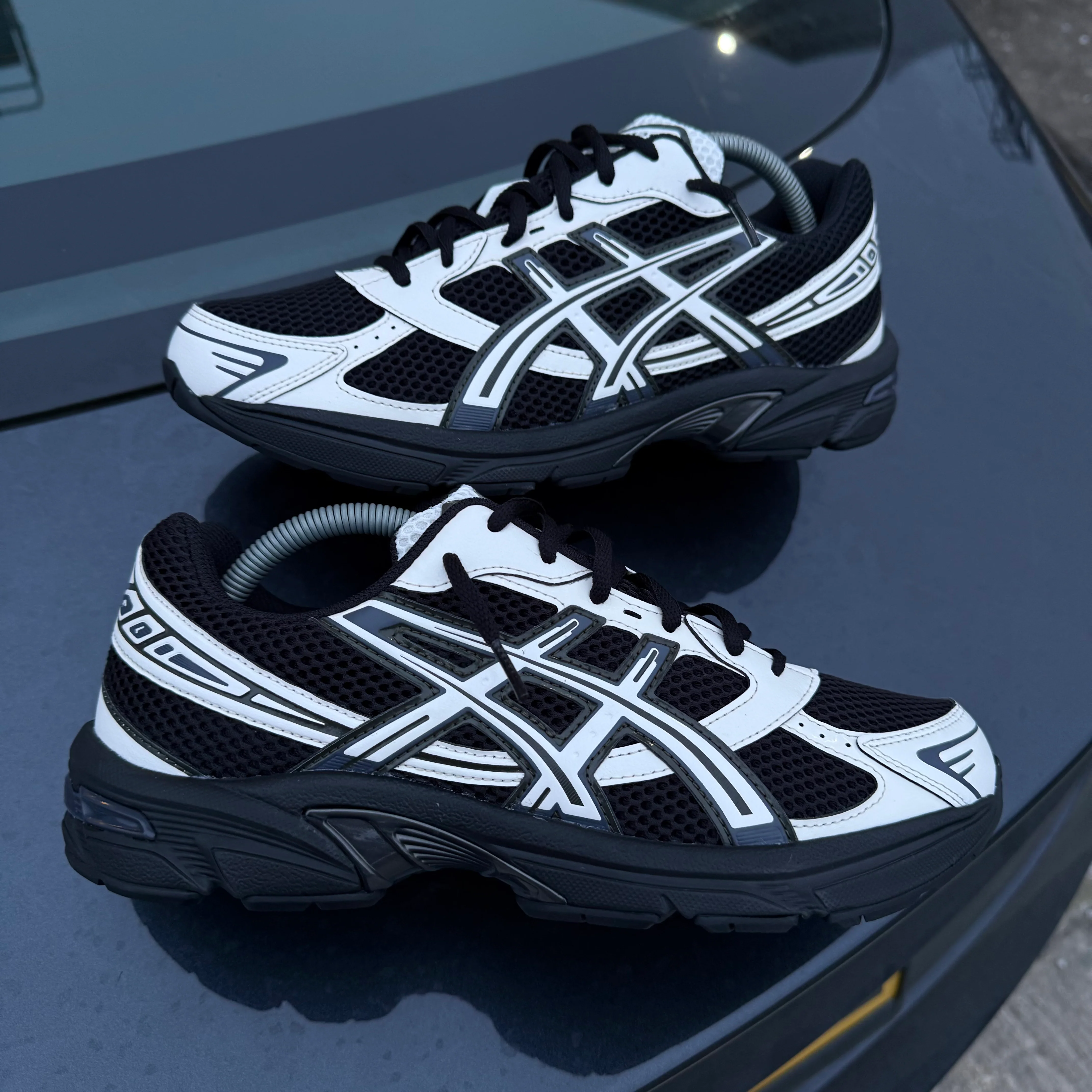 ASICS GEL 1130 TRAINER - BLACK CREAM - Image 5