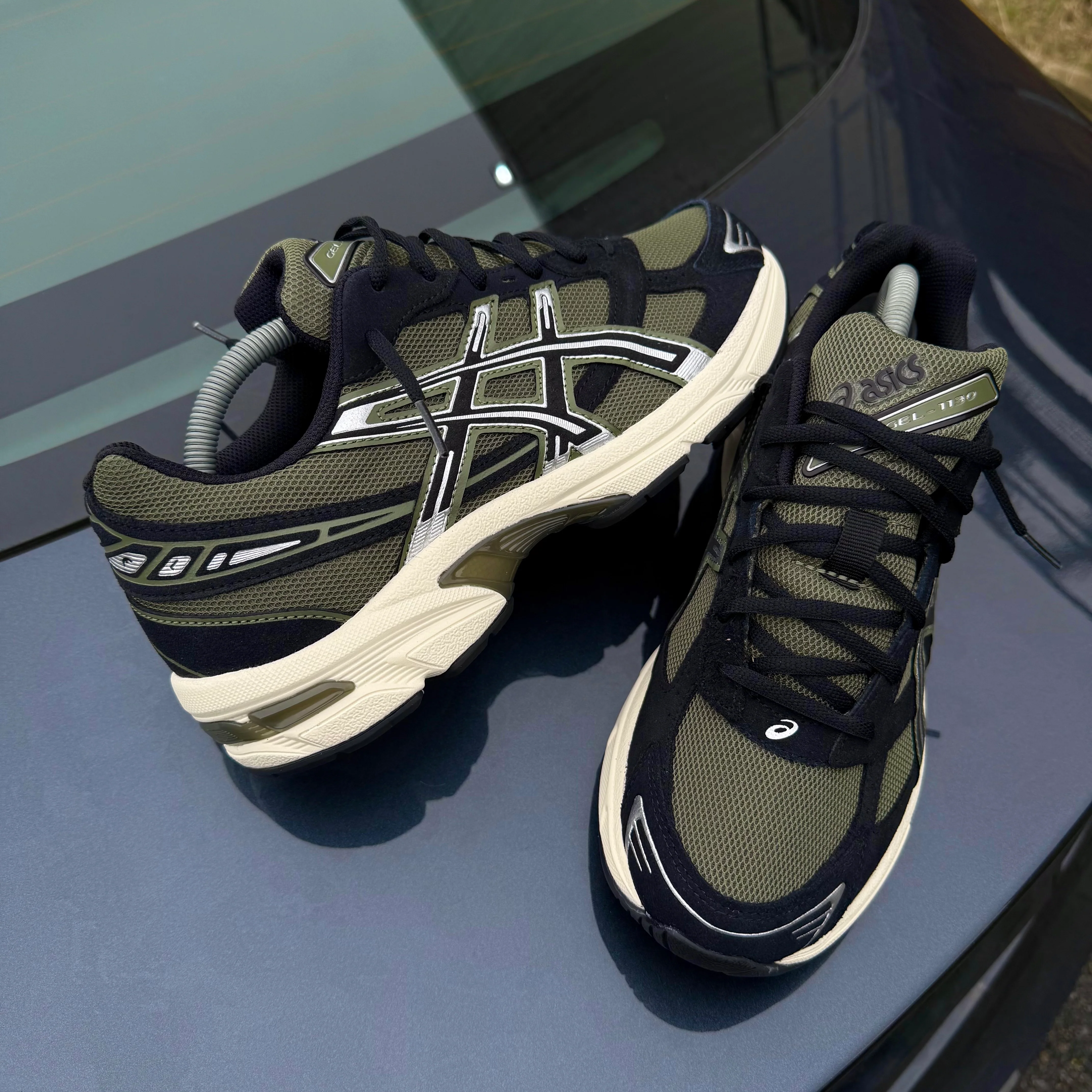 ASICS GEL 1130 TRAINER - KHAKI / BLACK - Image 3