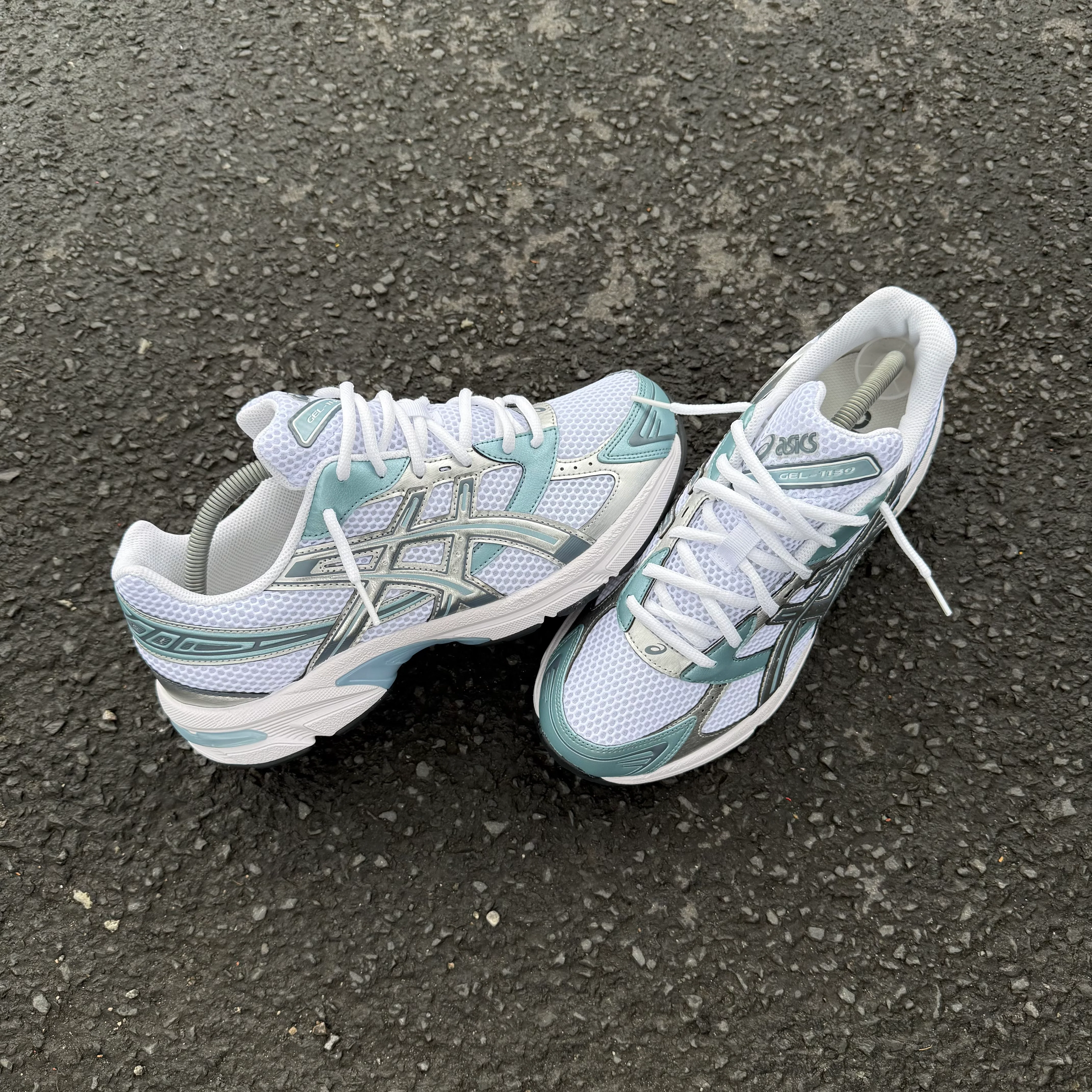 ASICS GEL 1130 TRAINER - SHARKSKIN / WHITE - Image 2