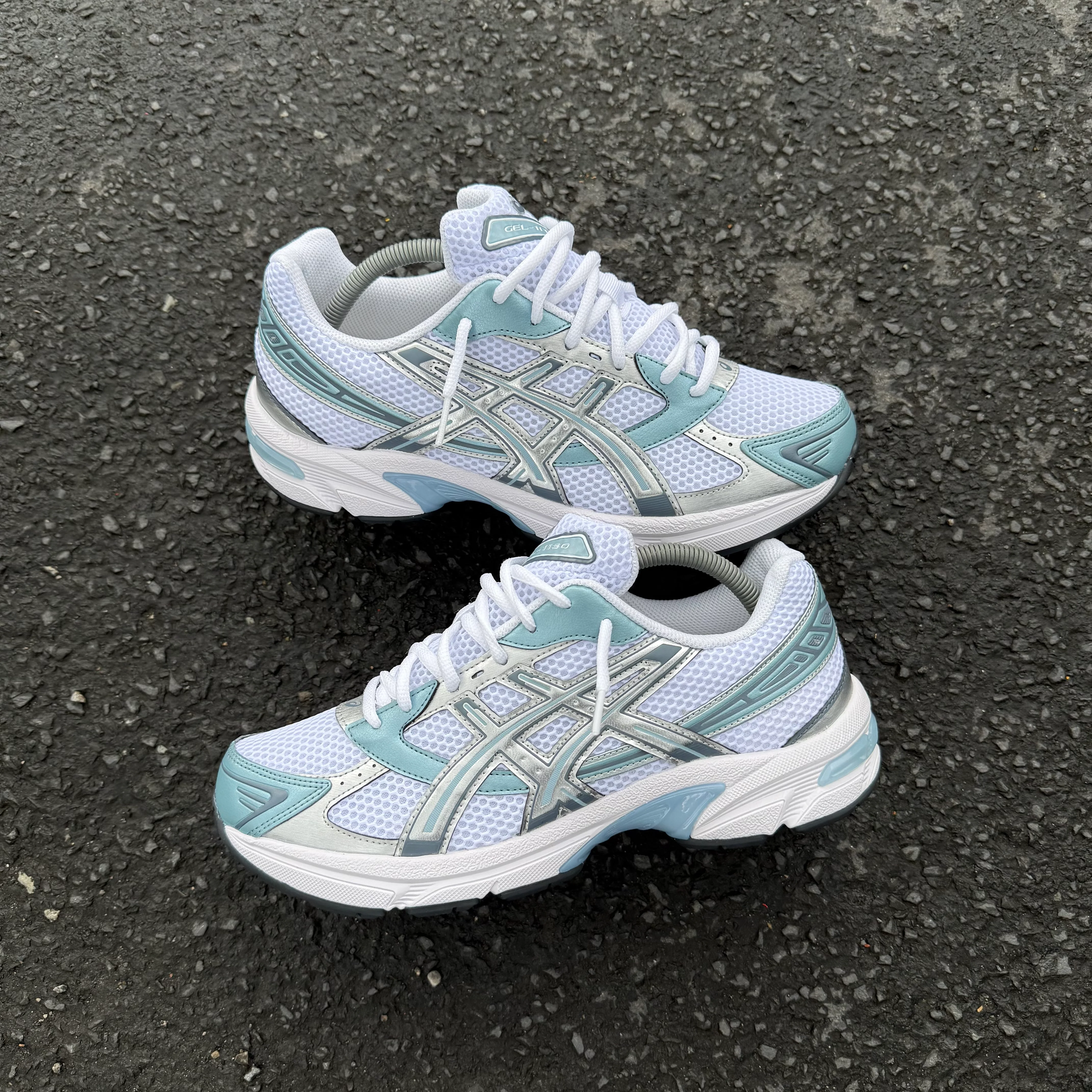 ASICS GEL 1130 TRAINER - SHARKSKIN / WHITE - Image 3