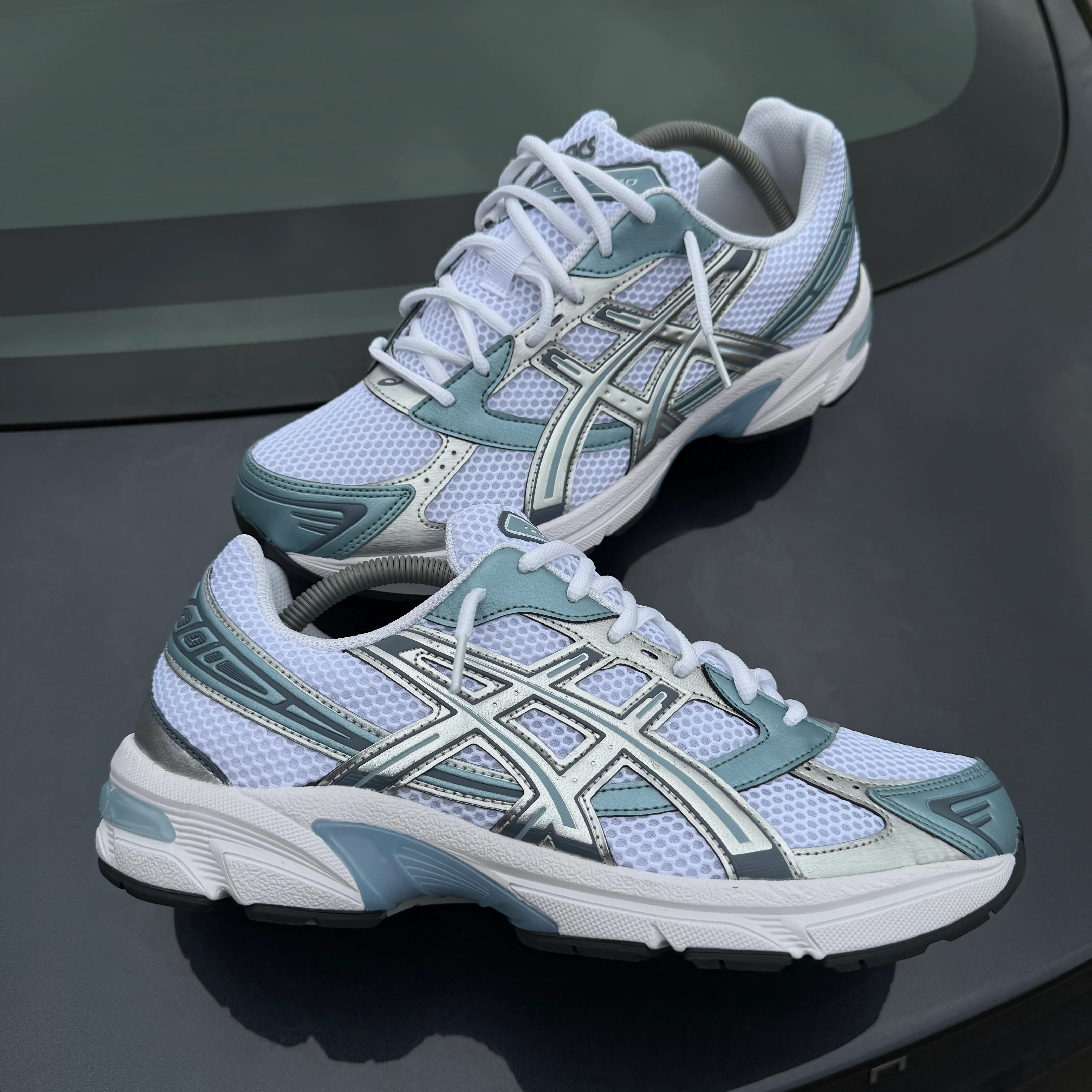 ASICS GEL 1130 TRAINER - SHARKSKIN / WHITE - Image 4
