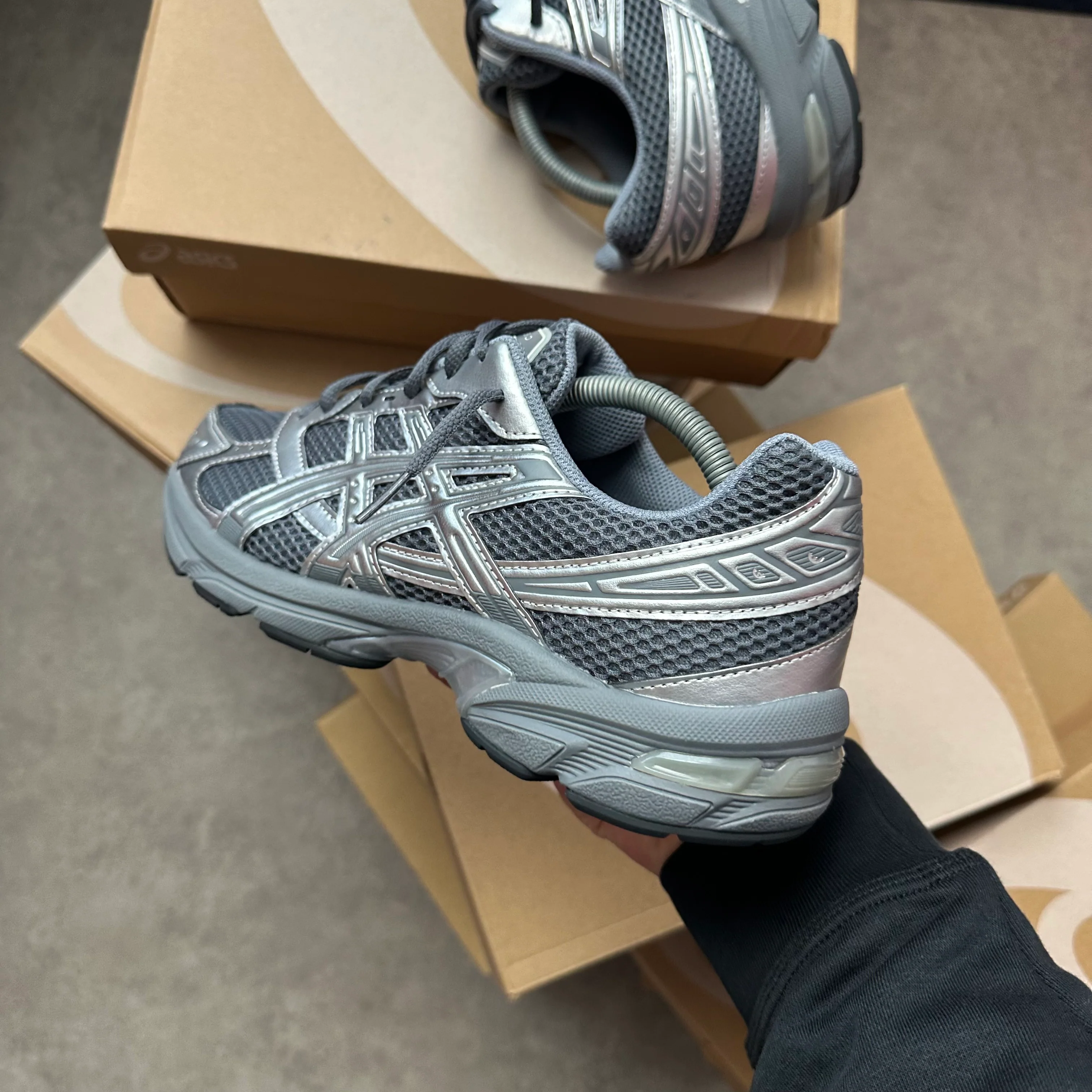 ASICS GEL 1130 TRAINER - STEEL GREY - Image 3