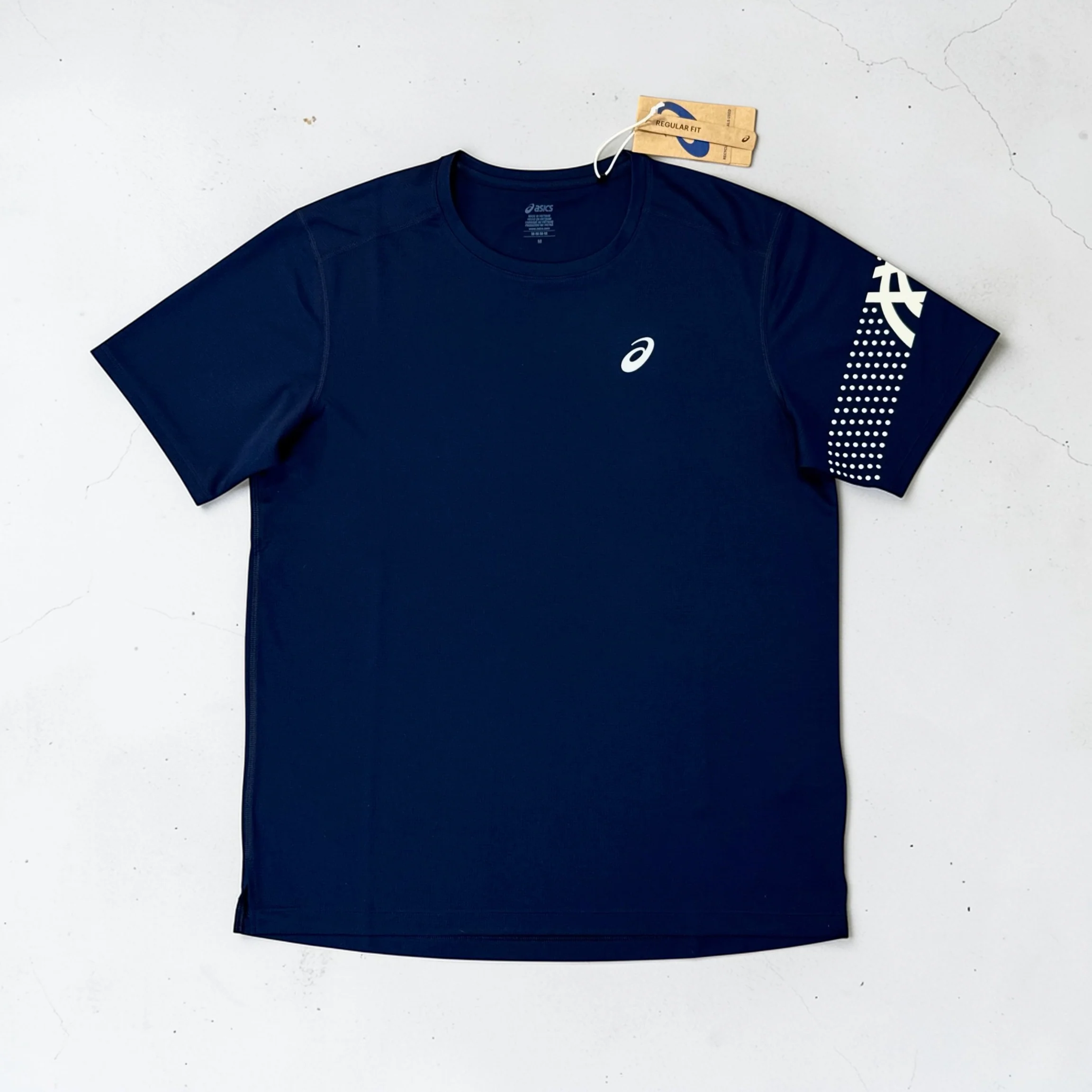 ASICS ICON T-SHIRT - NAVY BLUE (Japan sizing)
