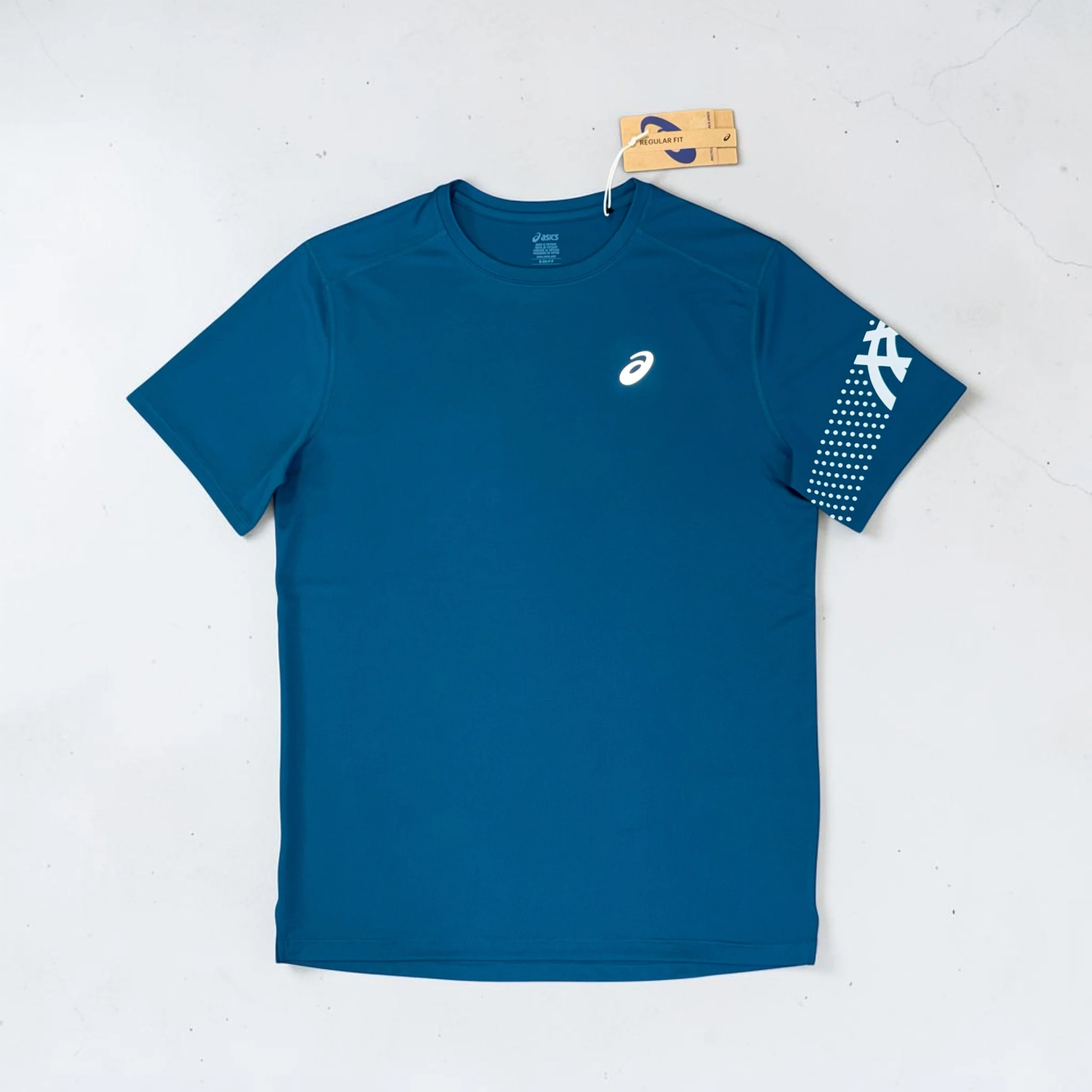 ASICS ICON T-SHIRT - BLUE TEAL