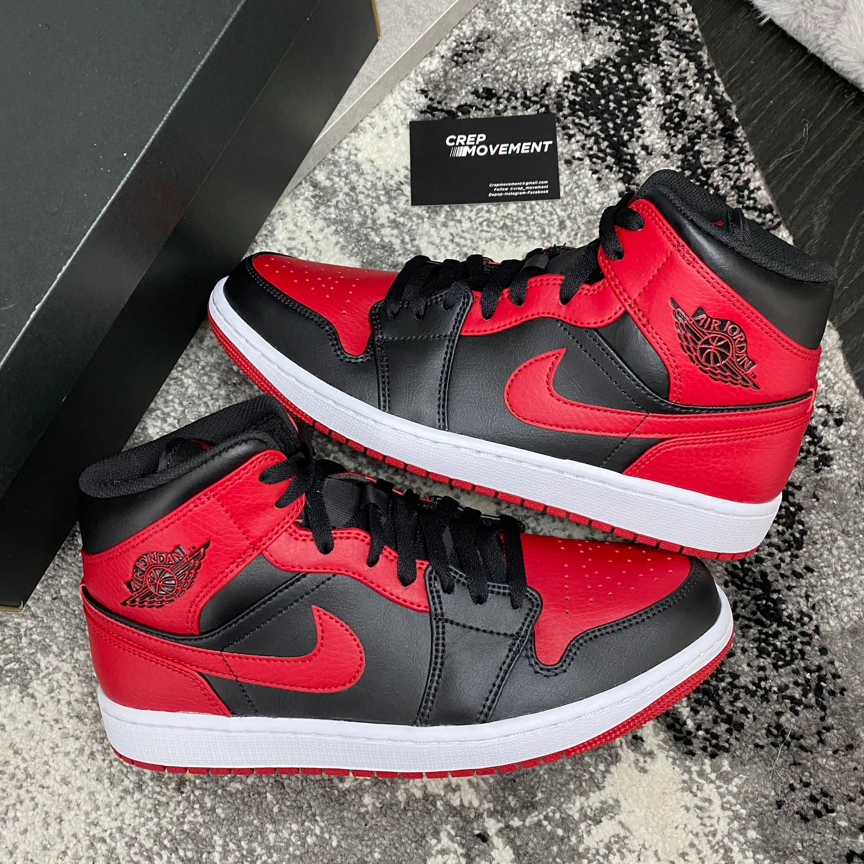 JORDAN ONE MID 'BANNED' - Image 3