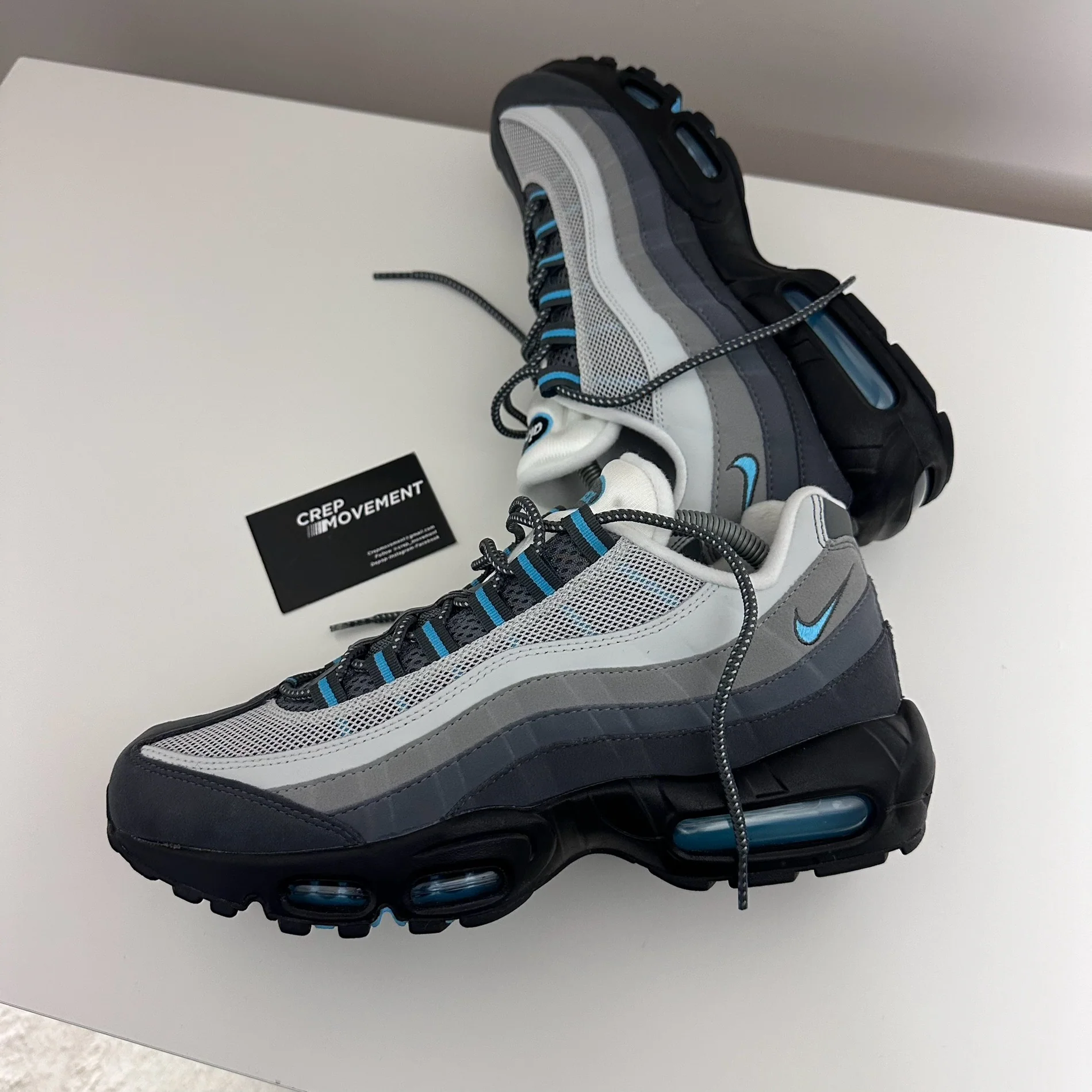 NIKE AIR MAX 95 - BALTIC BLUE - Image 3