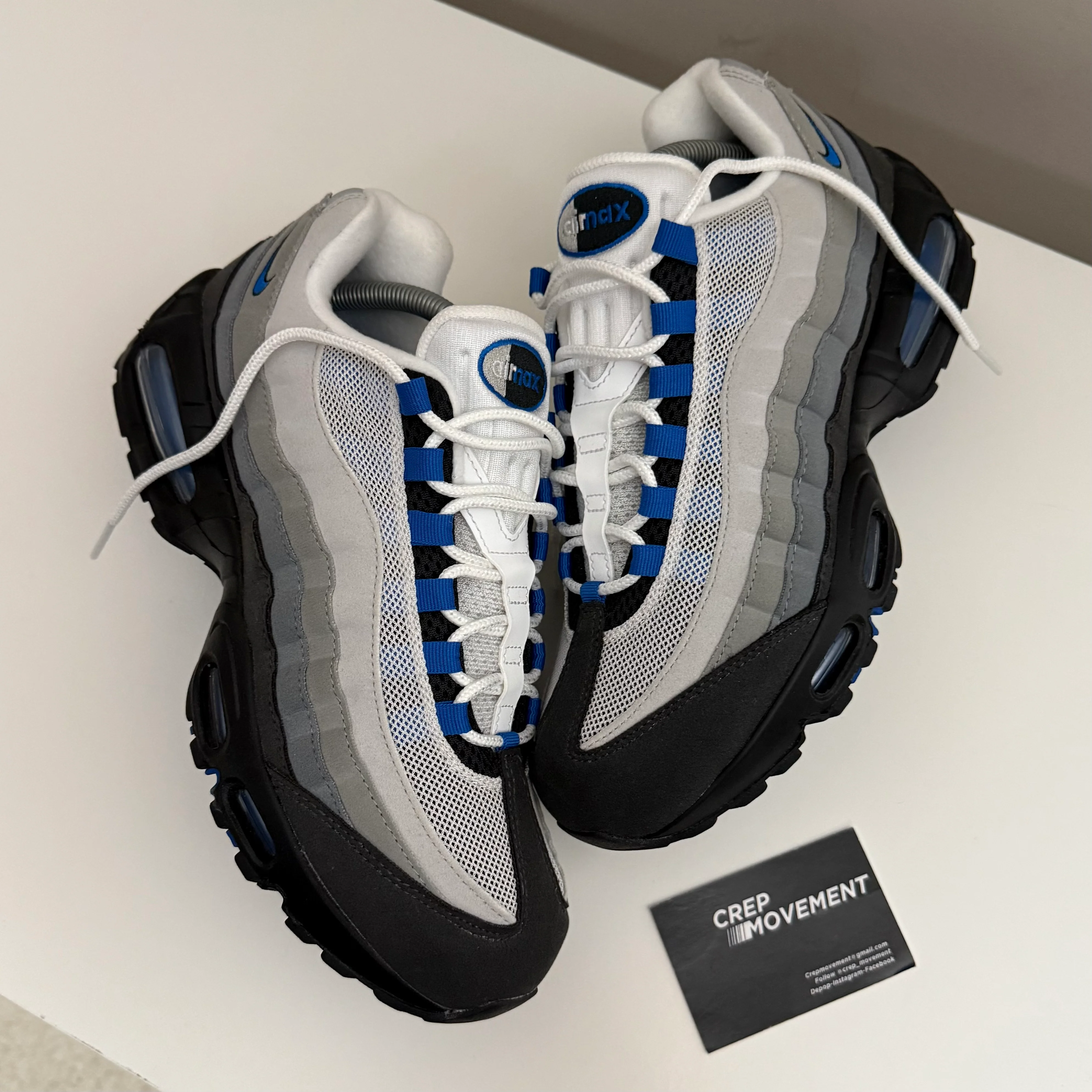 NIKE AIR MAX 95 OG - SPARK BLUE - Image 2