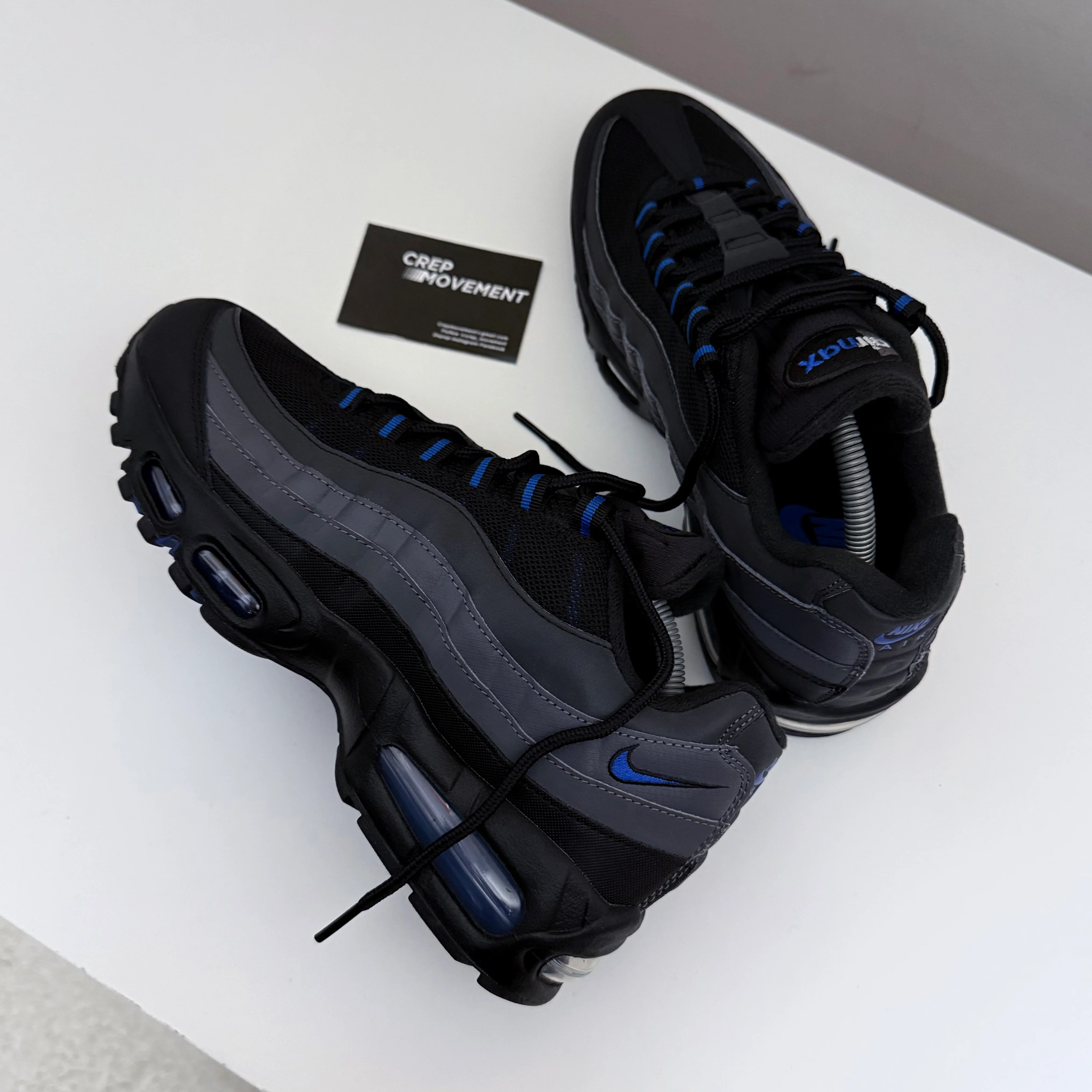 NIKE AIR MAX 95 - GAME ROYAL BLUE / BLACK REFLECTIVE - Image 3
