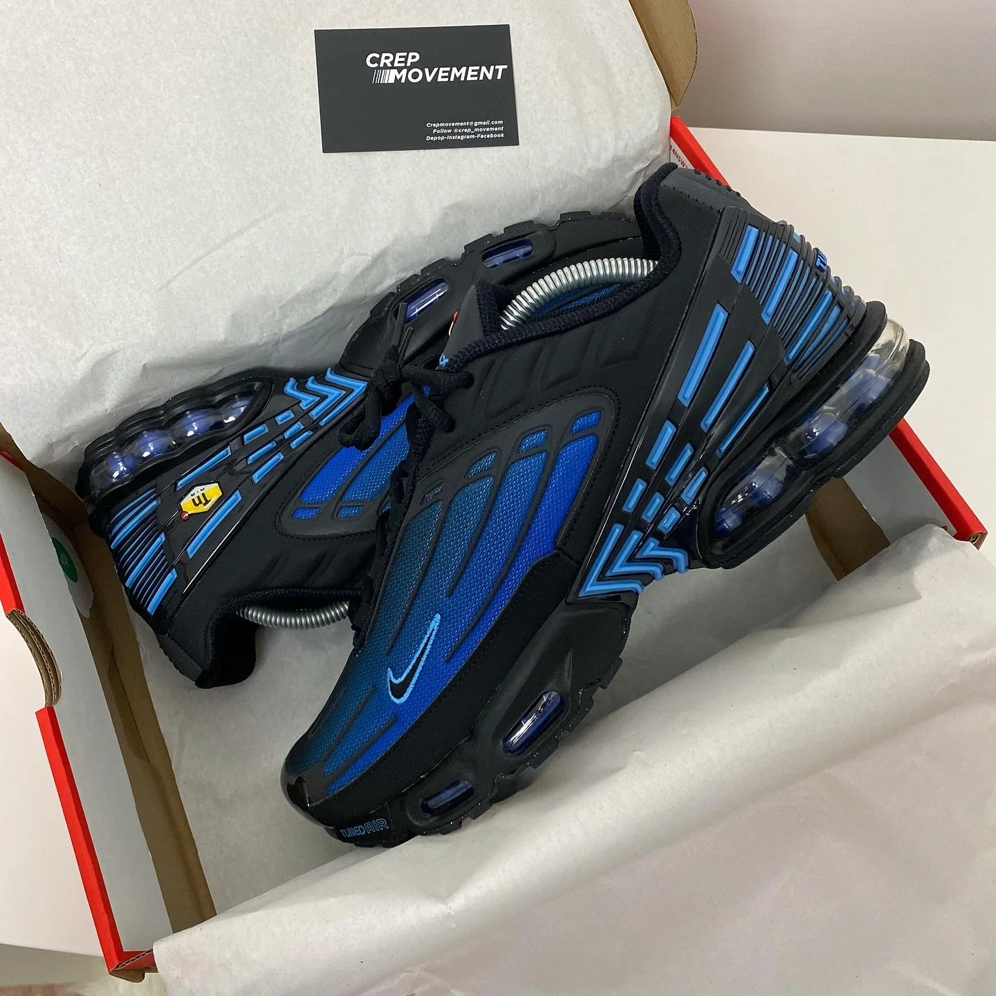 NIKE AIR MAX PLUS TN 3 - MIDNIGHT NAVY - Image 3
