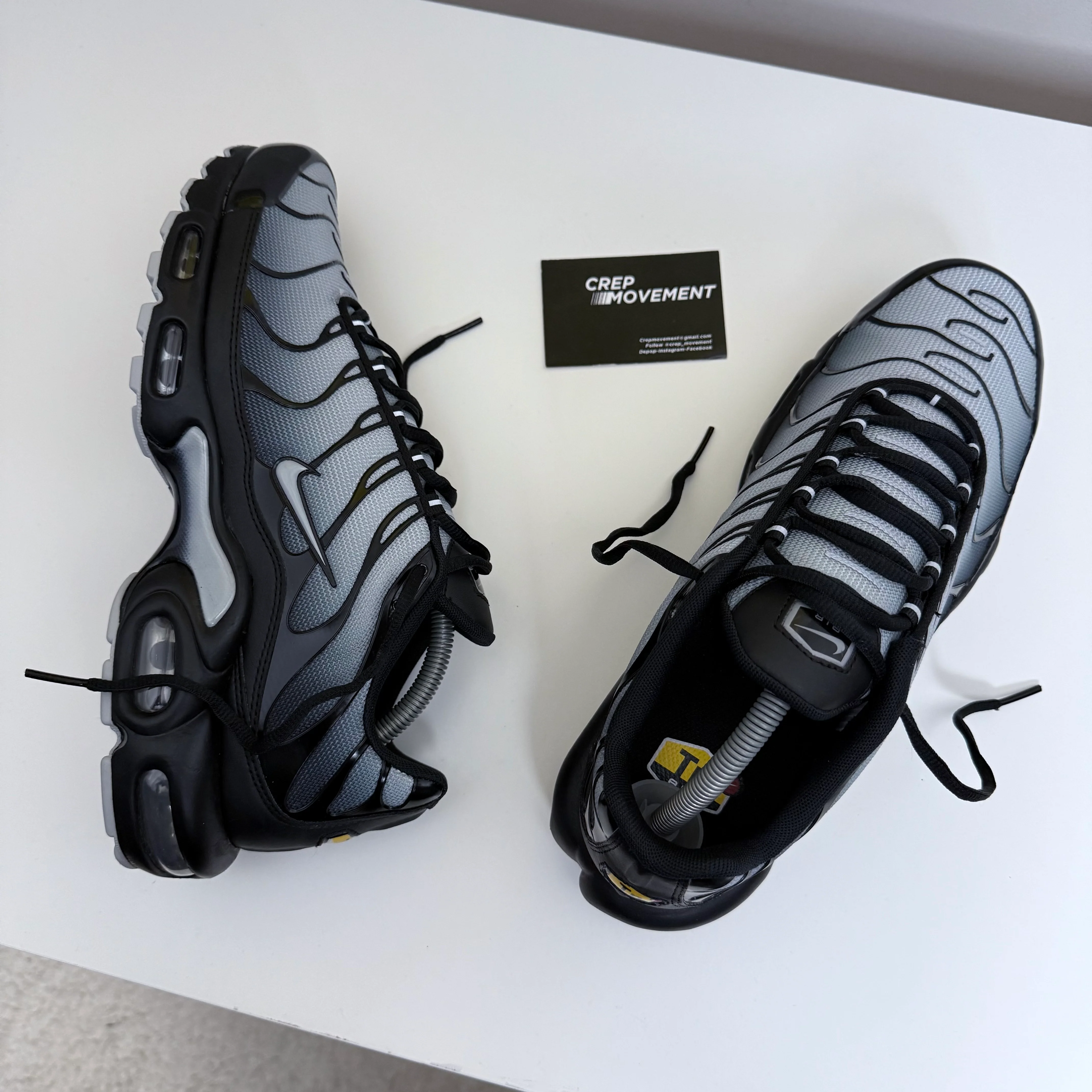 NIKE AIR MAX PLUS TN - DARK FOG WOLF GREY - Image 3