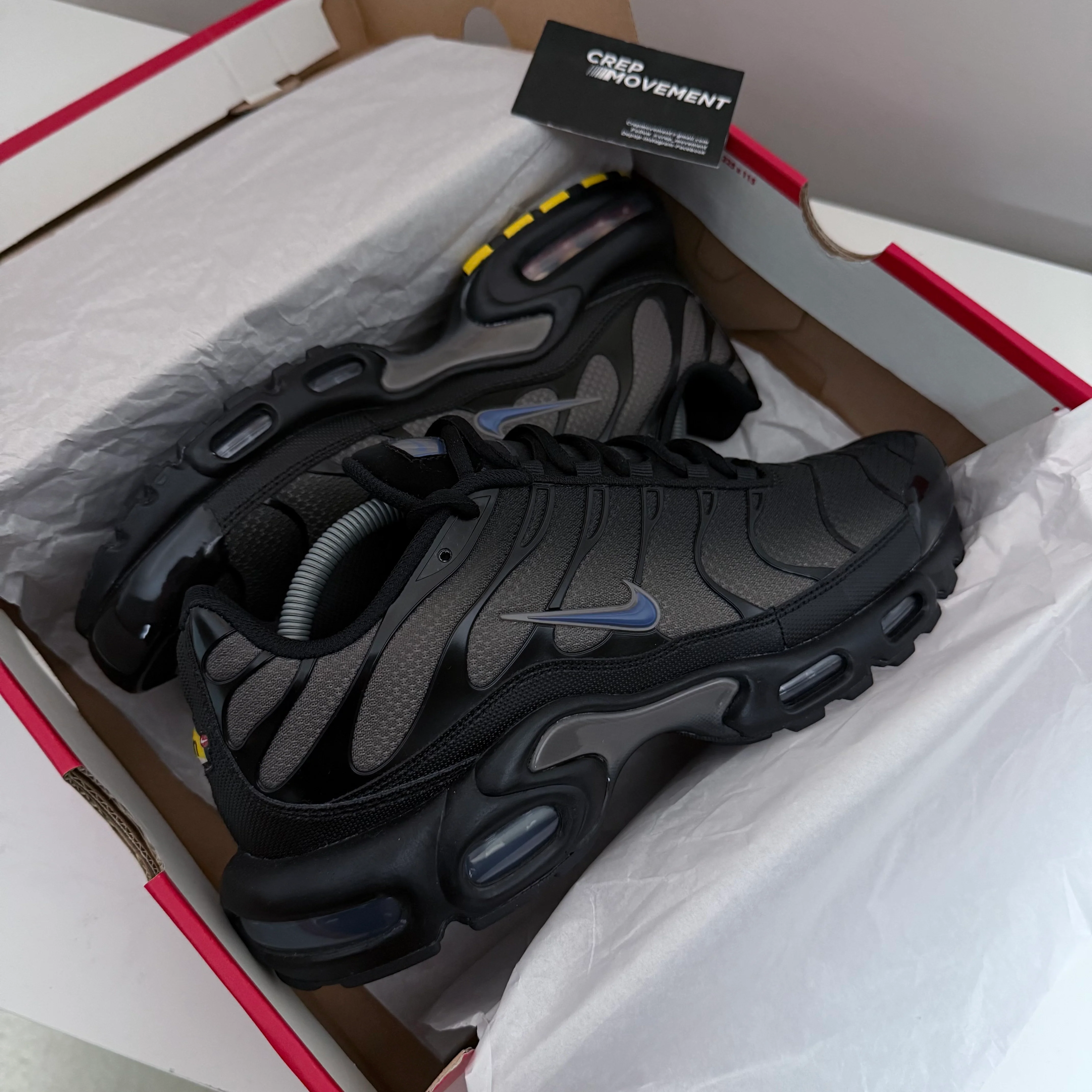 NIKE AIR MAX PLUS TN - DIFFUSED BLUE / CAVE STONE - Image 3