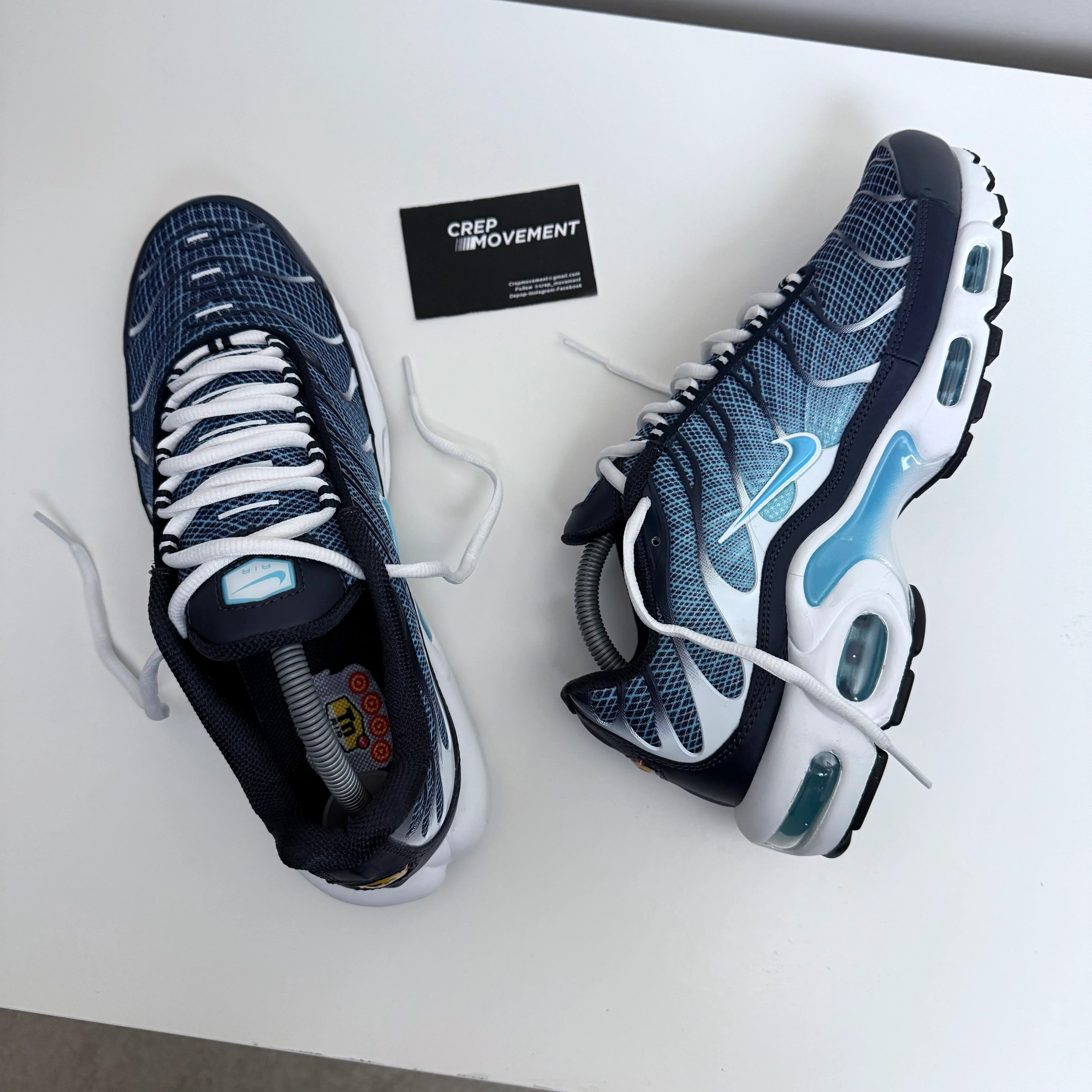 NIKE AIR MAX PLUS TN - OBSIDIAN GRID - Image 3