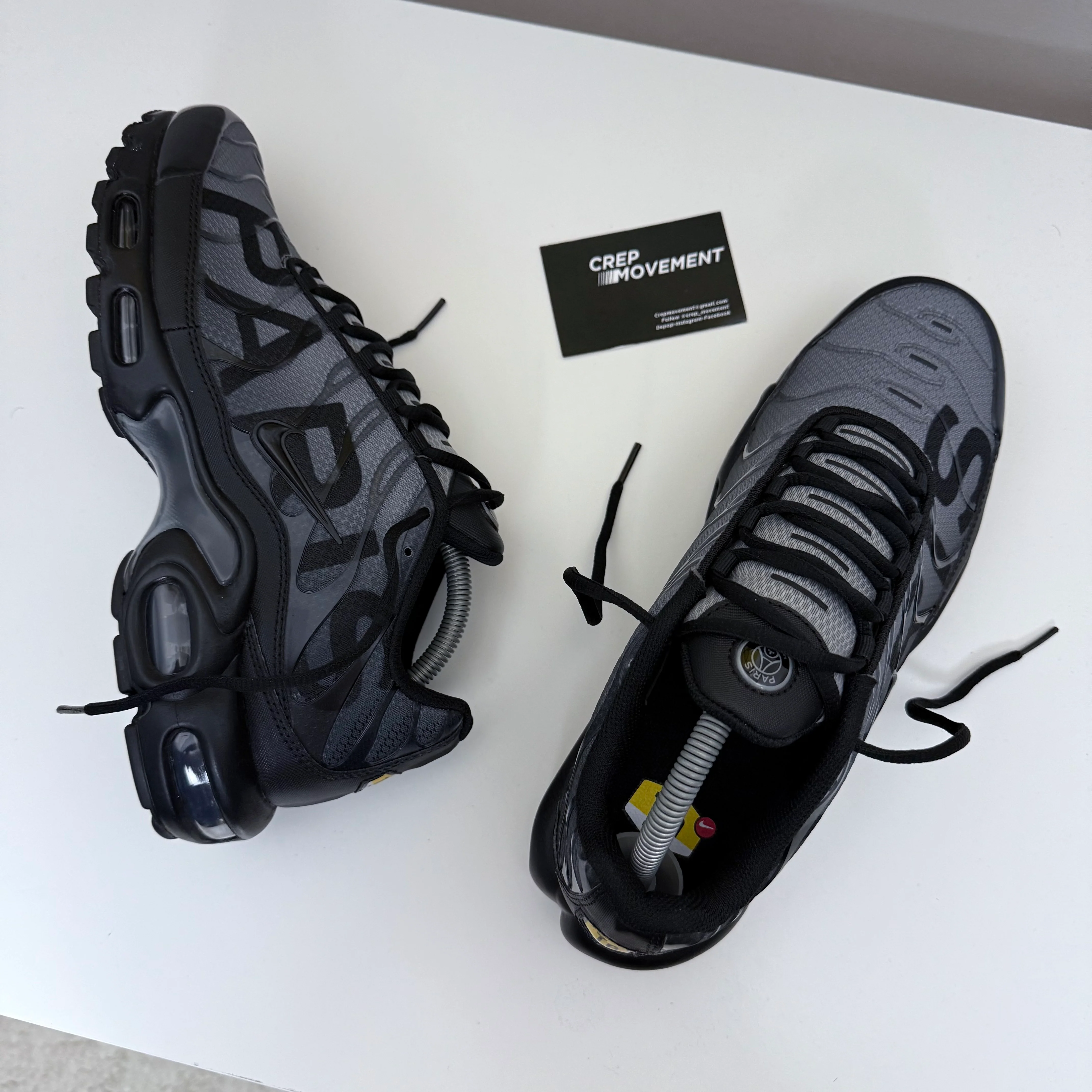 NIKE AIR MAX PLUS TN - PARIS / PSG SMOKE GREY
