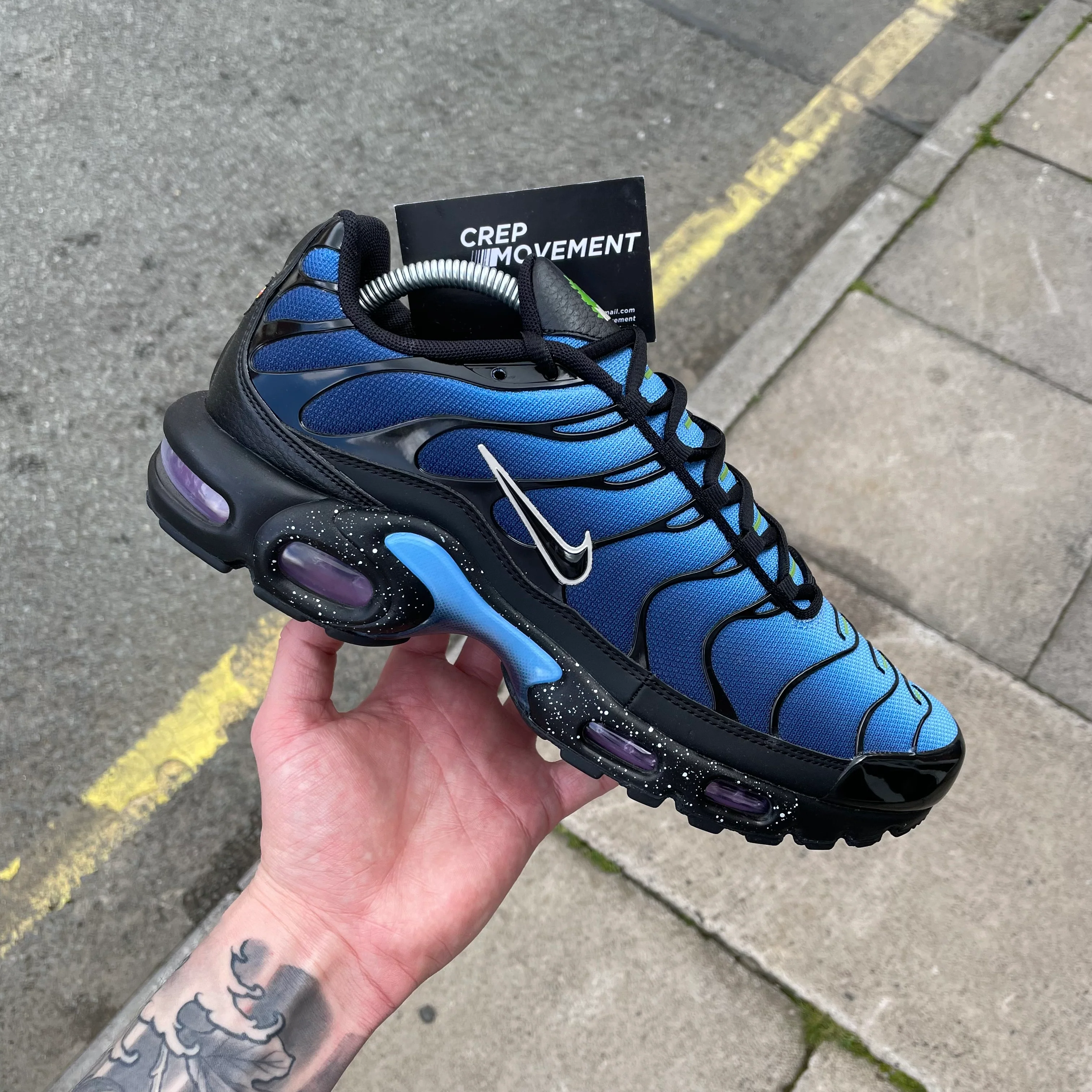NIKE AIR MAX PLUS TN - STARGAZING (LIGHT BORDEAUX) - Image 2