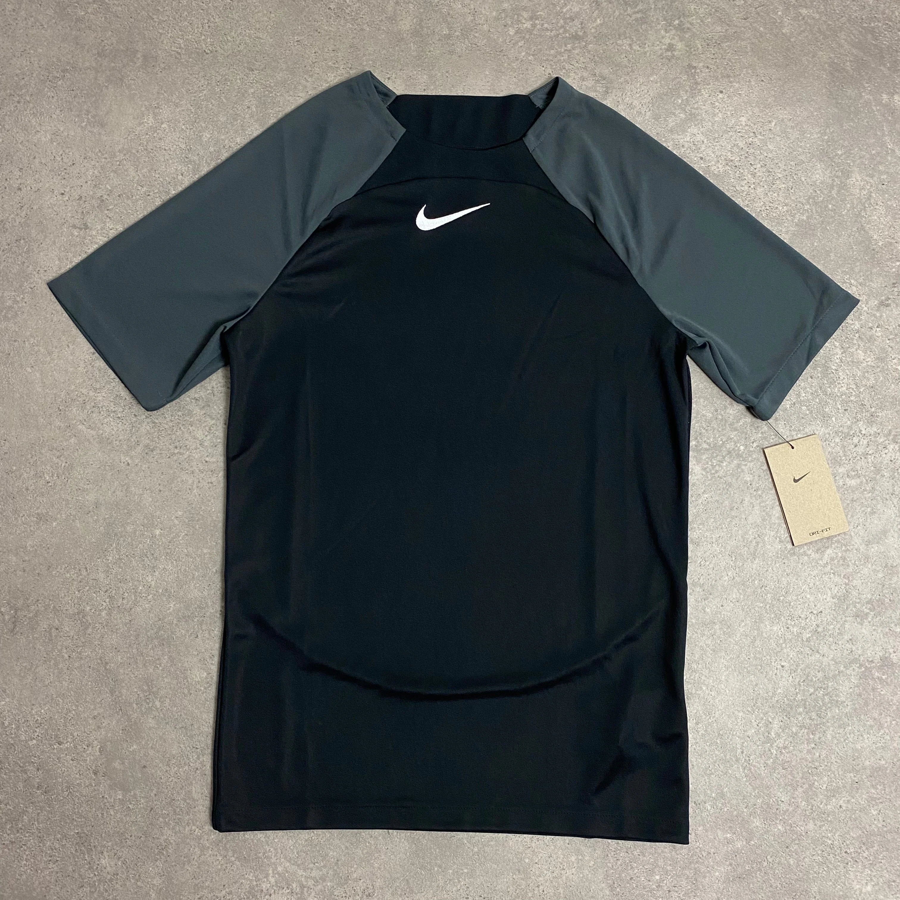 NIKE DRILL 22 T SHIRT SET  - BLACK / DARK SMOKE - Image 4