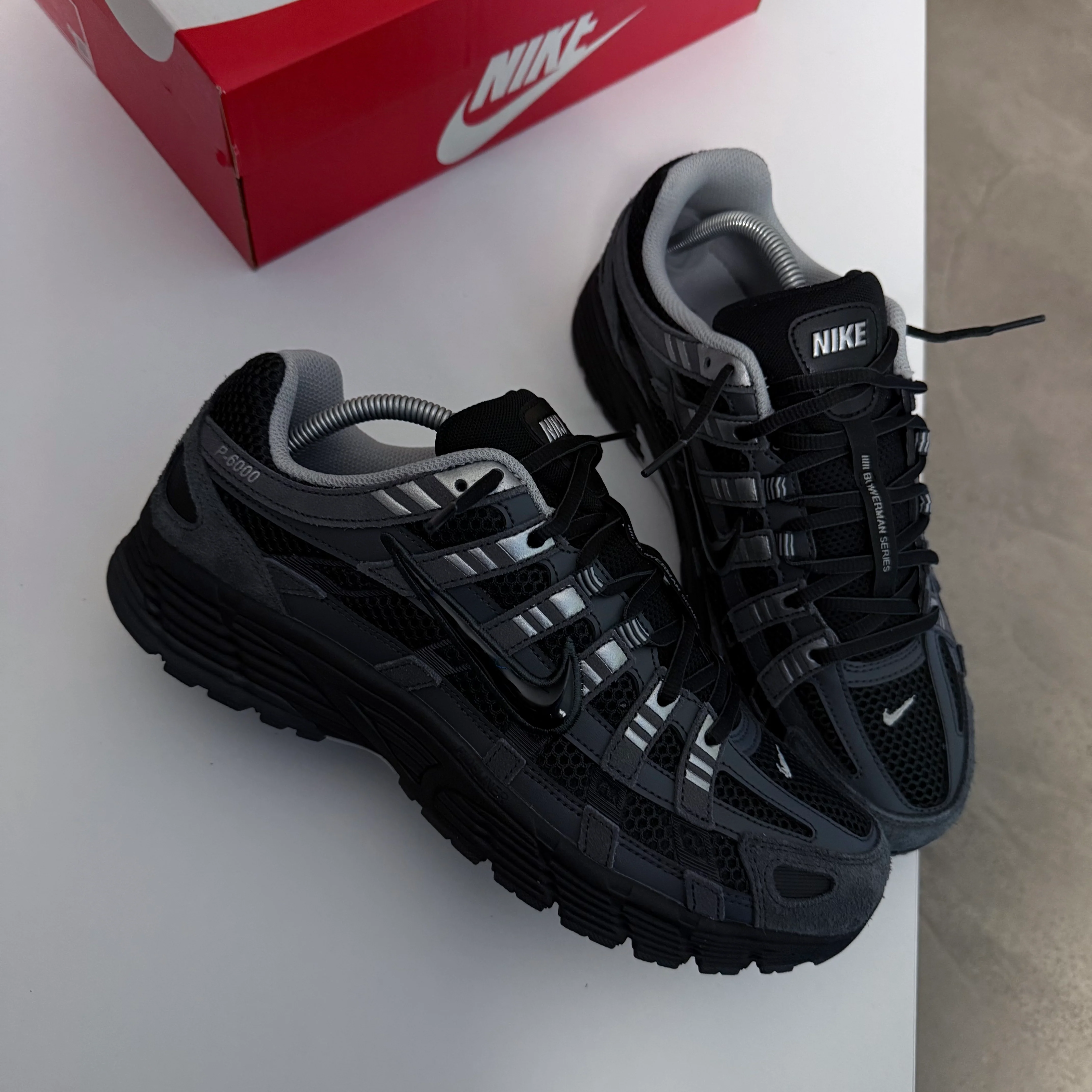 NIKE P-6000 - SUEDE ANTHRACITE CHROME - Image 3