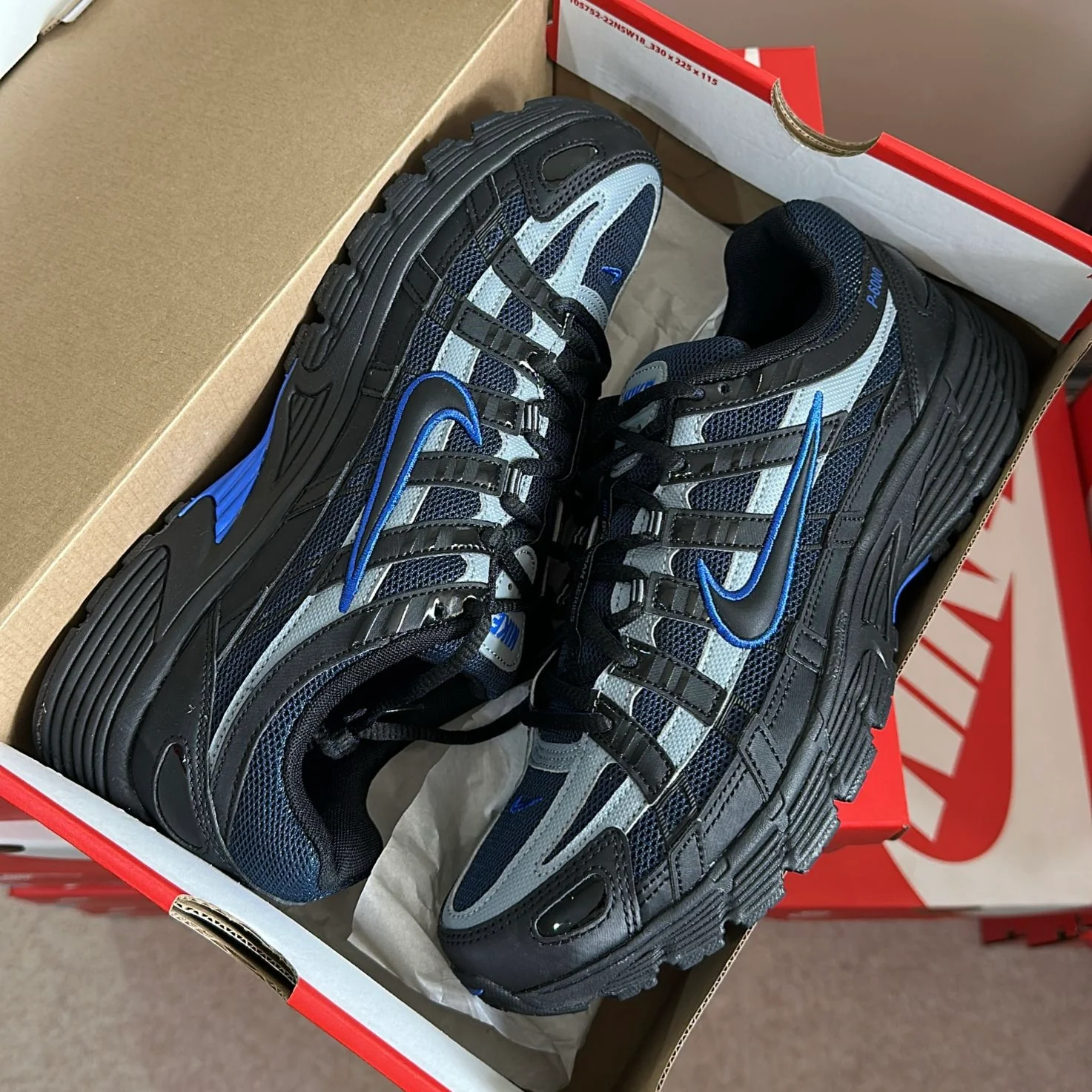 NIKE P-6000 - BLACK / MIDNIGHT BLUE / OBSIDIAN - Image 5