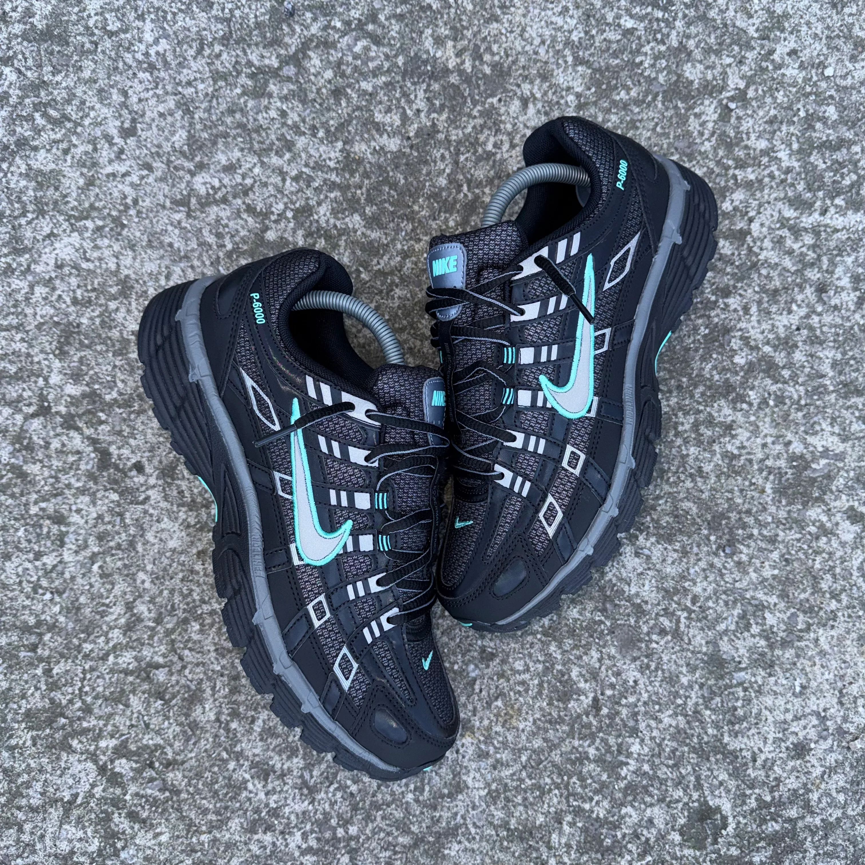 NIKE P-6000 - GRAPHITE / TEAL REFLECTIVE - Image 3