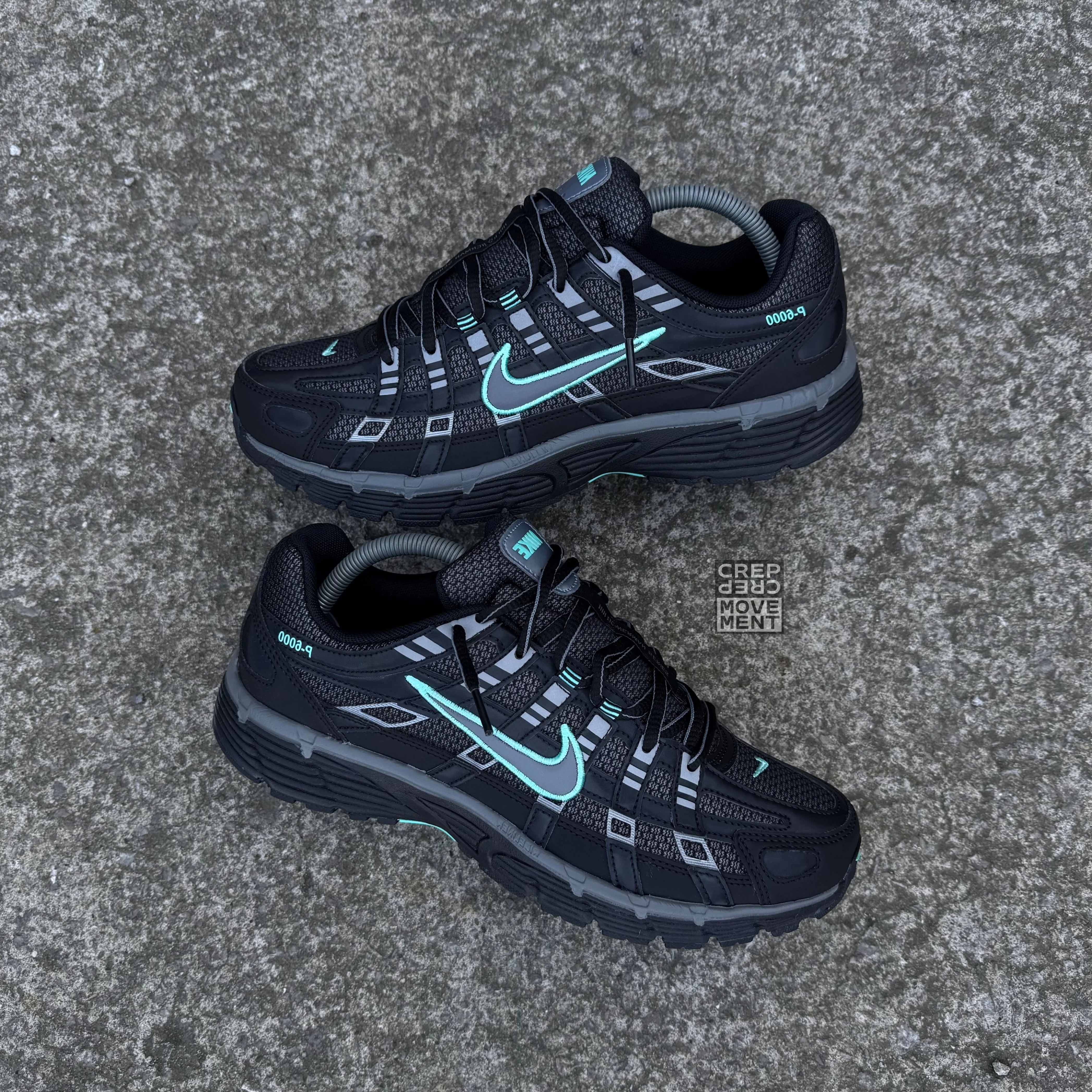 NIKE P-6000 - GRAPHITE / TEAL REFLECTIVE - Image 4
