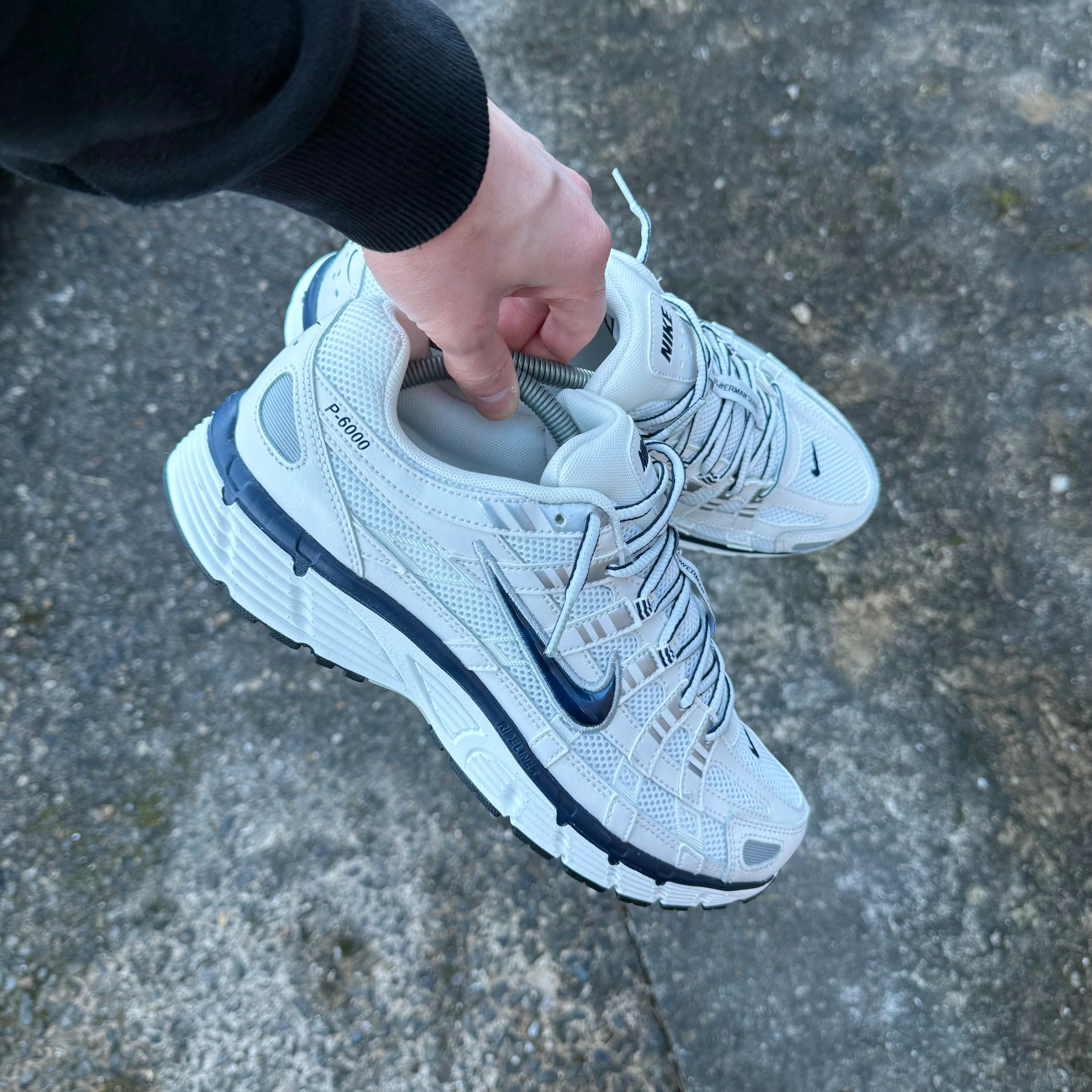 NIKE P-6000 - PHANTOM WHITE / OBSIDIAN METALLIC SILVER - Image 2
