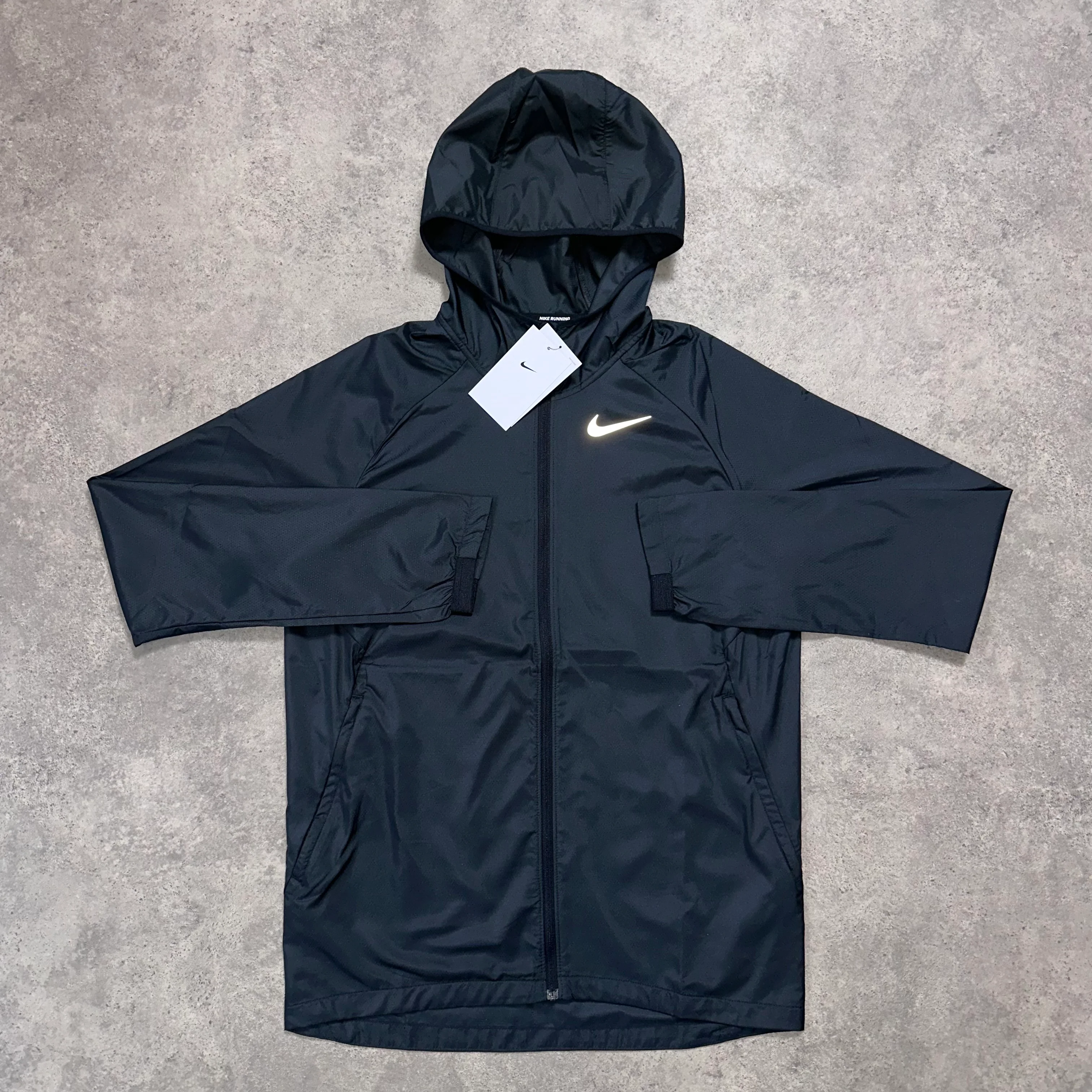 NIKE REPEL WINDRUNNER JACKET - BLACK - Image 2